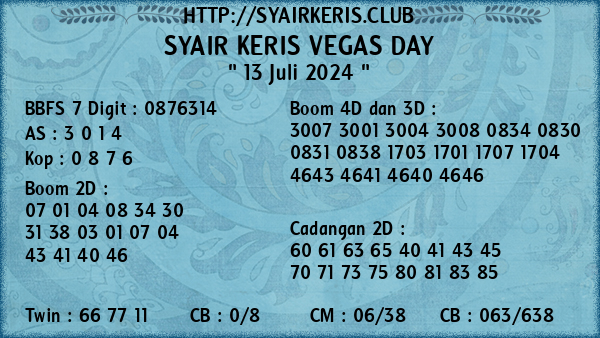 Prediksi Vegas Day