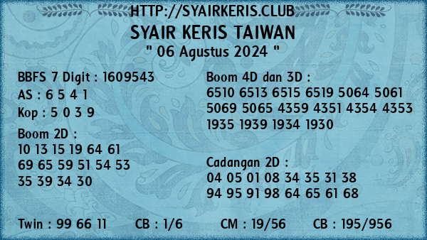 Prediksi Taiwan