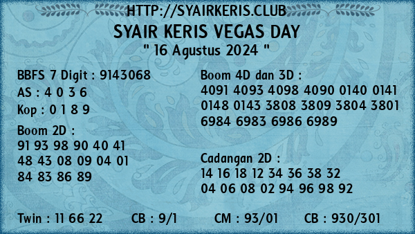 Prediksi Vegas Day