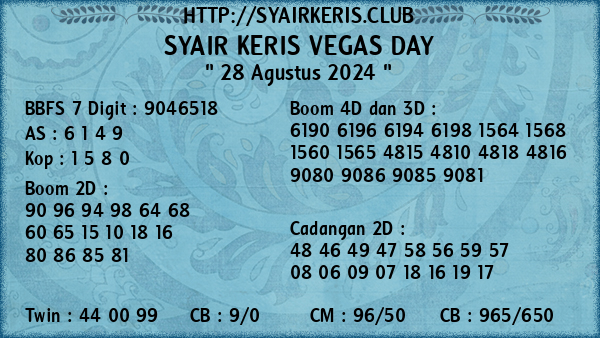 Prediksi Vegas Day