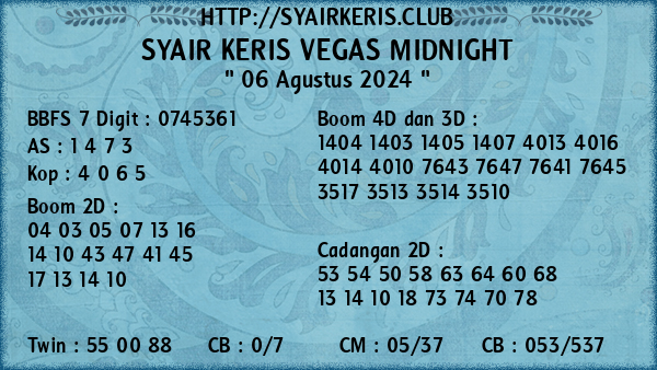 Prediksi Vegas Midnight