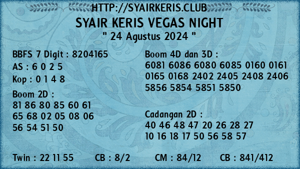 Prediksi Vegas Night