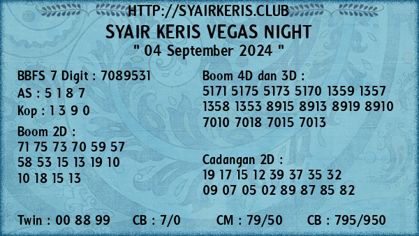 Prediksi Vegas Night